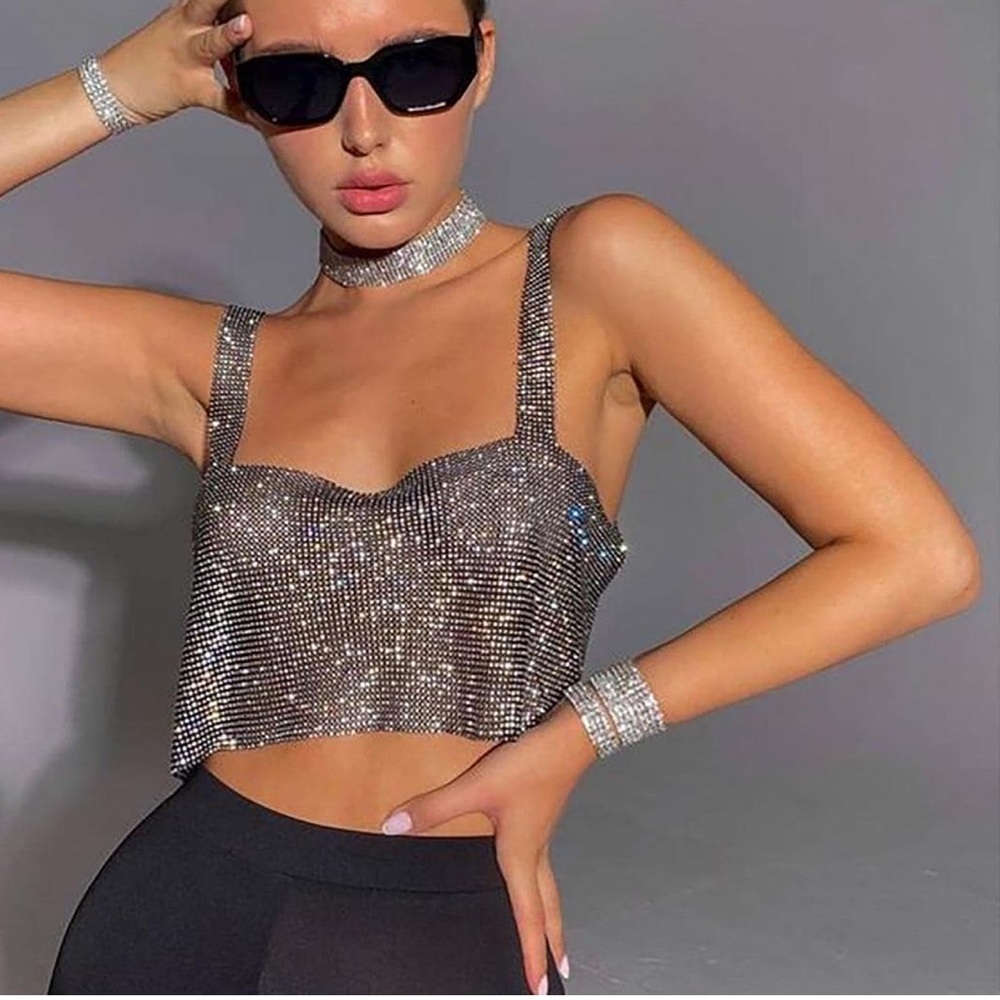 Rhinestone Top Bachelorette Nashville